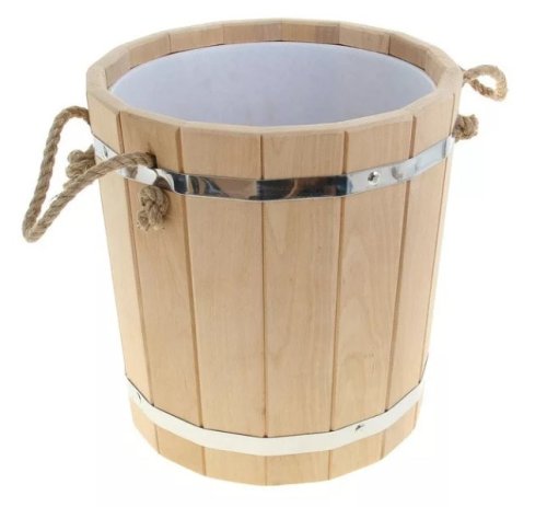 Запарник 20л с пластмассовой вставкой ЗП-20 (липа), 212F, Банный Эксперт