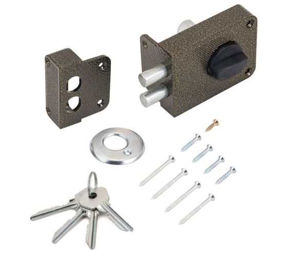 Д-град Зенит ЗН1-3 Бронза Замок накладной (16)