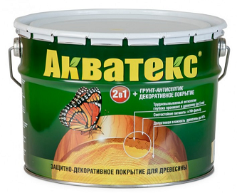 Акватекс 2 в 1-текстурное покрытие (Белый 9 л)