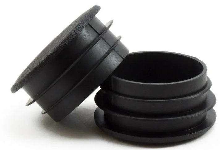 Заглушка для труб внутренняя круглая черная 40 мм (10 шт EC) (цена за уп) НАКРЕПКО 216810