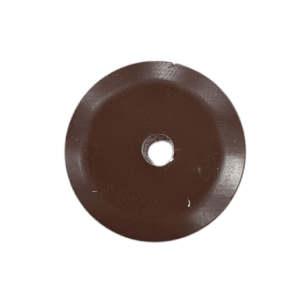 Шайба для поликарбоната метал., 30 мм, коричневая