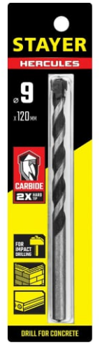 Сверло по бетону 9*120 