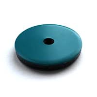 Шайба для поликарбоната метал., 30 мм, бирюза