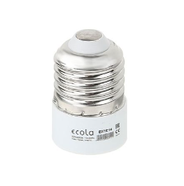 Ecola переходник с цоколя E27 на E14 Белый A7T14WEAY