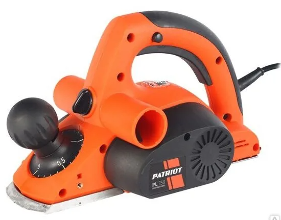 PATRIOT Рубанок электрический PL 750 (750Вт, ширина 82мм, до 2мм, 3,2кг)