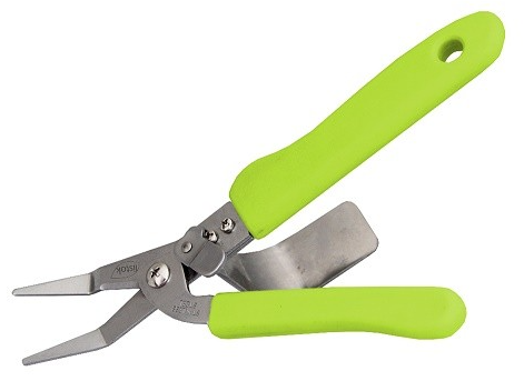 Ножницы-корнеудалитель LISTOK ФЛЁР 2-в-1 с фиксатором /48