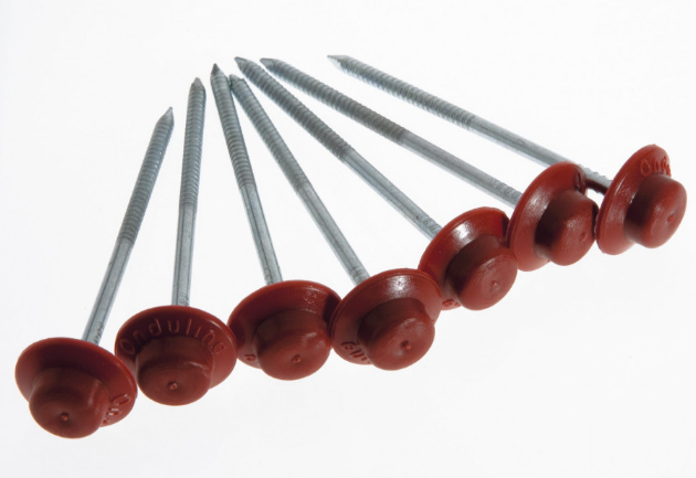 Гвозди для ондулина (красные)