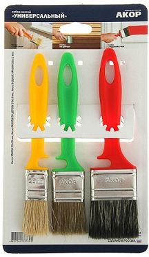 Набор кистей "Универсальный"  (Акор) *1/25