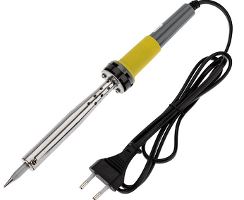 Паяльник Rexant 80Вт/220В (Китай) с керамическим нагревателем долговечное жало 12-0125