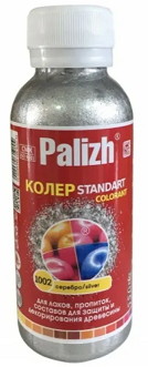 № 1002 Колер.паста "Palizh" серебро 0,1л *6/108
