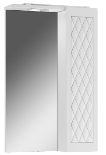 Шкаф-зеркало 3D 50 Эл. правый Домино D37007HZ