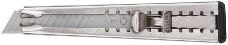 Нож технический "Техно" 18 мм, метал.корпус, метал.фиксатор