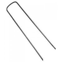 Колышек д/крепления укрывного материала и пленки 10 см П-образный 10 шт металл 'Урожайная сотка' SN-