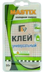 Клей Mastix универсальный 55гр, BL (холодная сварка), арт.МС-0117