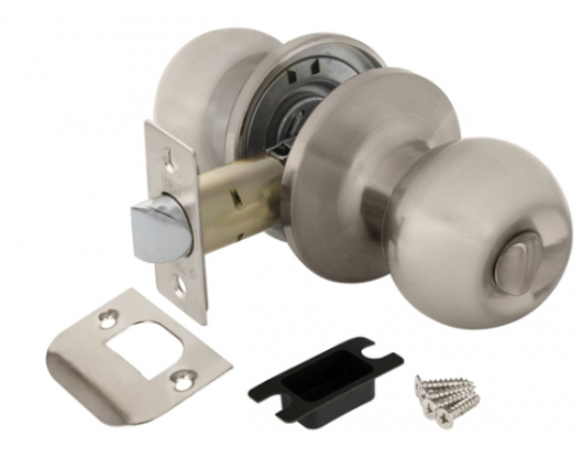 Ручка защелка 6072 SN-B (фик.) мат. никель