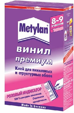 Обойный клей "Метилан Винил Премиум" 300 г 586527 (Хенкель)*1/18