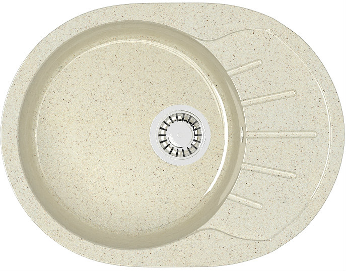 Мойка овал (585х455х215) Тейлор Z10Q2 (беж.)
