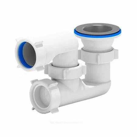 E210 Сифон  Универсал д/душ.поддона рег. 1 1/2"х40 30980246 ВИР /1шт/уп