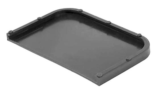 Заглушка дренаж д/канала, пластик Гидролика (левая+правая)