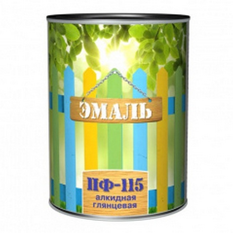 Эмаль ПФ-115 черная  0,7кг *14/490 