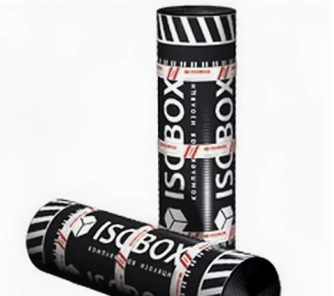 Изобокс стандарт ХКП-40 (10*1,00м), гранулят серый (стеклохолст) ISOBOX