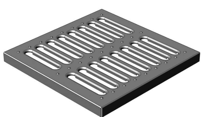 Решетка чугунная щелевая DN 100