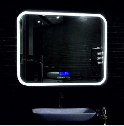 Зеркало Demure LED 915х685 с подогревом, музыкальным блоком ЗЛП99