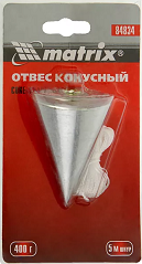 Отвес конусный 400 гр. Матрикс 84834