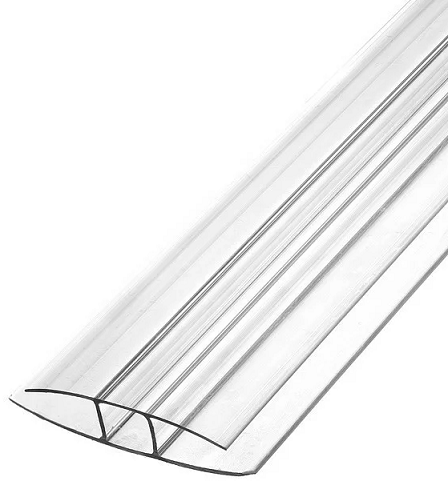 Профиль соед. НР4, L 6 м прозр.  *1