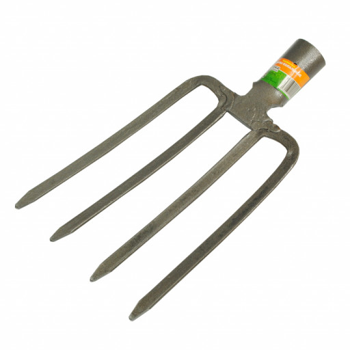 ВИЛЫ КОПАЛЬНЫЕ 4-х зубые рельсовая сталь 'Урожайная сотка' б/ч F103