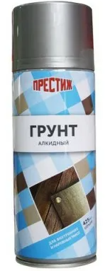 Грунт-эмаль АЭРОЗОЛЬНАЯ 3в1 Престиж СЕРАЯ RAL 7040 425 мл