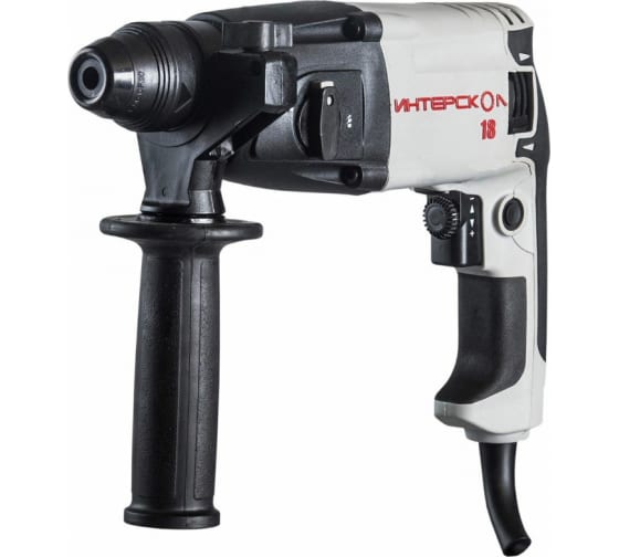 Перфоратор  450Вт П-18/450ЭР ИНТЕРСКОЛ(2-х реж,SDS+ ,кейс)  *1/4
