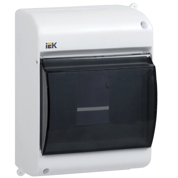 Бокс с прозр.крышкой КМПн 2/4 4мод наружн. ИЭК