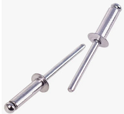 4,0х14 Заклепка вытяжная комбинированная алюминий-сталь фас. п/э пак. - 16 шт.