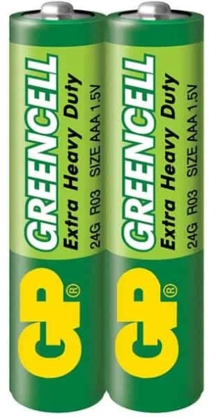 Эл-т пит. GP R03 "Greencell" 24G-OS2 пленка *2/40/200