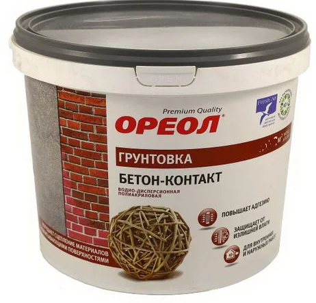 Грунт БЕТОН-КОНТАКТ "Ореол" 3,0 кг (Ростоп-на-дону) *1/4/14