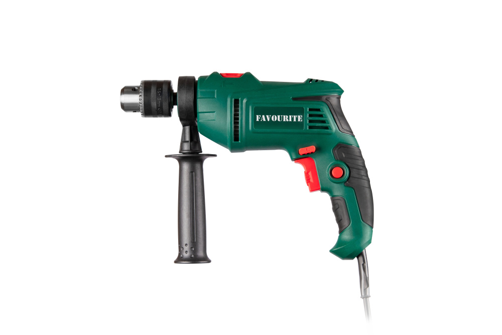 FAVOURITE Дрель ударная электрическая ID 750(750 Вт, 0-3000 об/мин, 42000 уд/мин,патрон-13 мм )
