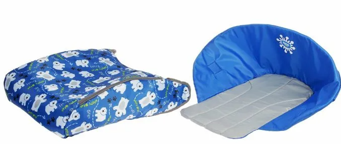 Сиденье для санок мягкое на поролоне с подлок.сЧехлом д/ног с 2 молниями(водоот.матер.СС3-1*1/10