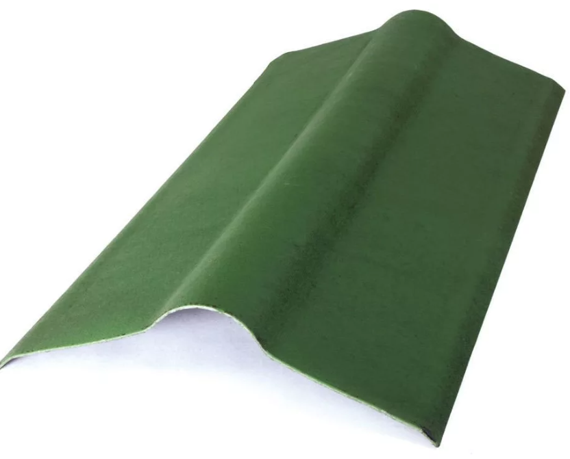 Коньковый элемент Ондулин, зеленый