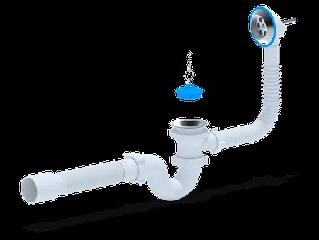 Обвязка в ванну "АНИ" Е 155 с гофрой 40*50  *1/30