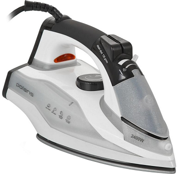 Утюг с отпар. POLARIS PIR 2470К 2400Вт черно-белый *1/8