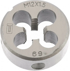 Плашка М12 х 1,5 мм// Сибртех