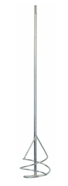 Миксер для строительных целей оцинкованный Профи , хвостовик SDS-PLUS  100х600 мм