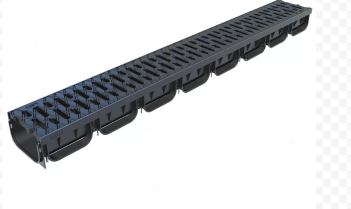 Канал пластиковый в сборе с оцинкованной решеткой