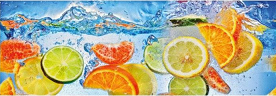 Панель RS Фартук Цитрусовый бум (2070х695х3мм)