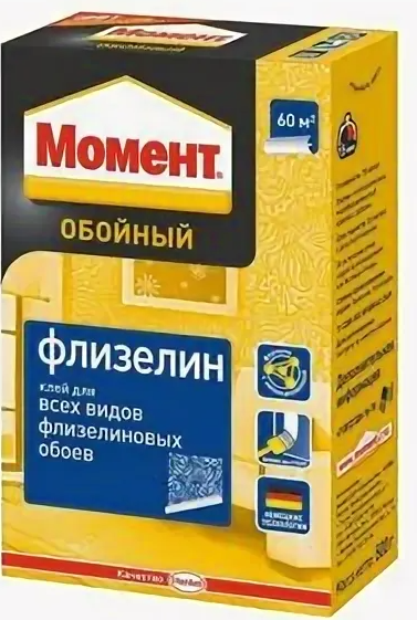 Обойный клей "Момент-ФЛИЗЕЛИН" 500 г 1234786 (Хенкель)*1/12