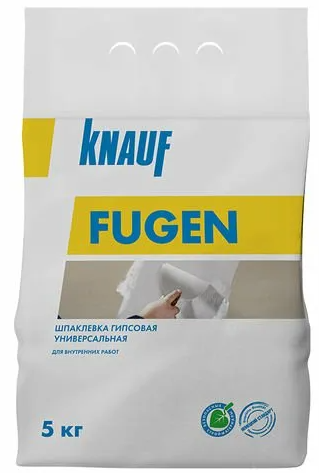 Шпатлевка гипсовая универсальная Кнауф Фуген (Knauf Fugen),  5кг