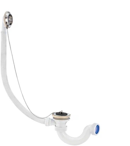 E150 Сифон МИНИ Элит д/ванны 1 1/2"х40 с вып. и перел. 30980655 ВИР /1шт/уп