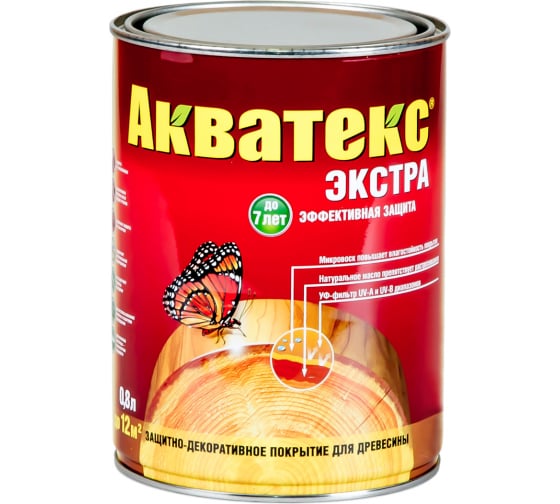 Акватекс 2 в 1-текстурное покрытие (Орегон 0,8 л.)