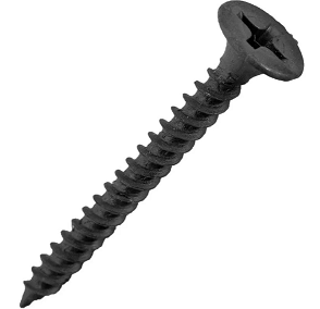 3,5х25  Саморез гипс-металл, частая резьба, черный, шлиц PH2